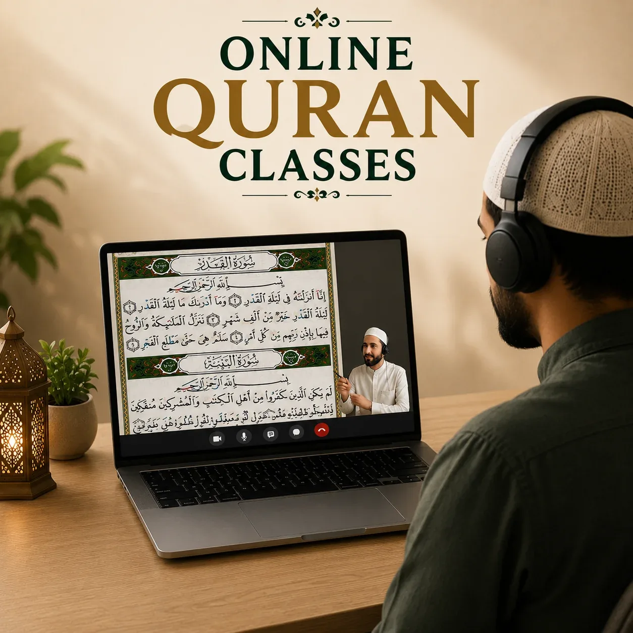 حصص القرآن أونلاين — Online Course for Non-Arabic Speakers