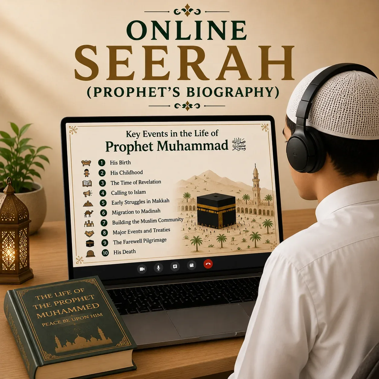دورة السيرة النبوية أونلاين — Online Course for Non-Arabic Speakers