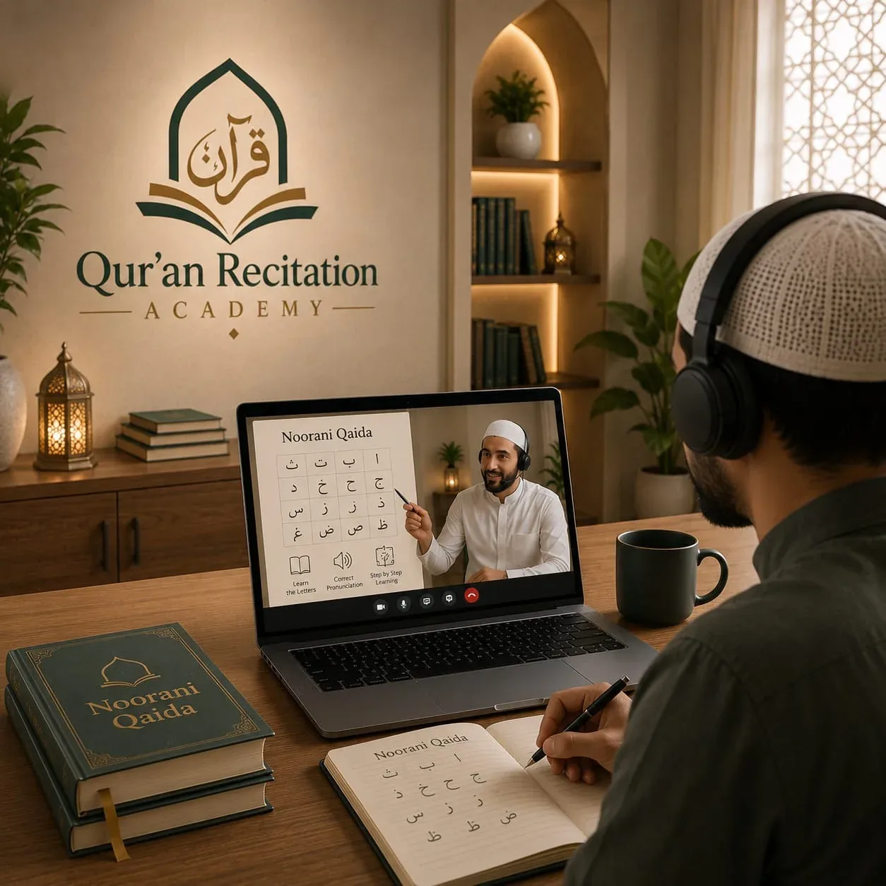 القاعدة النورانية أونلاين — Online Course for Non-Arabic Speakers
