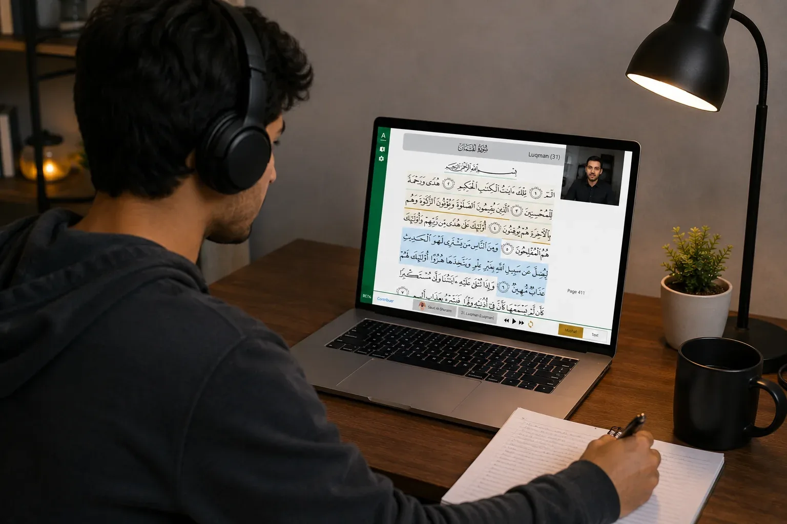معلم قرآن يصحح التلاوة أونلاين
