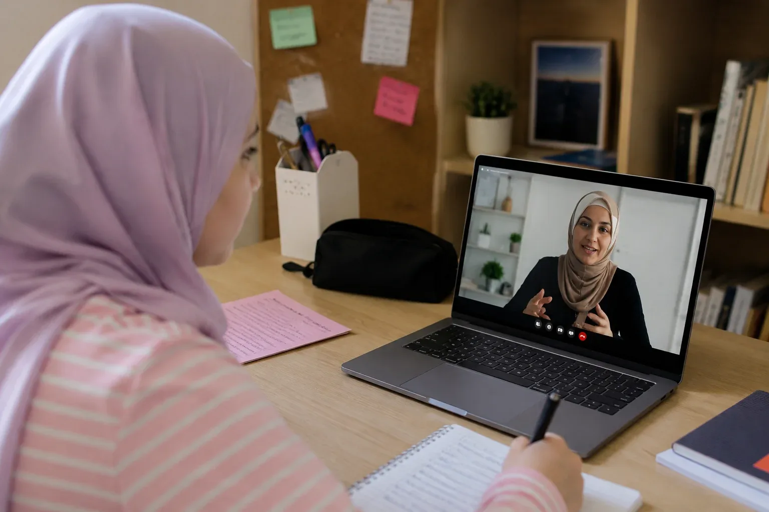 متابعة معلمة قرآن أونلاين