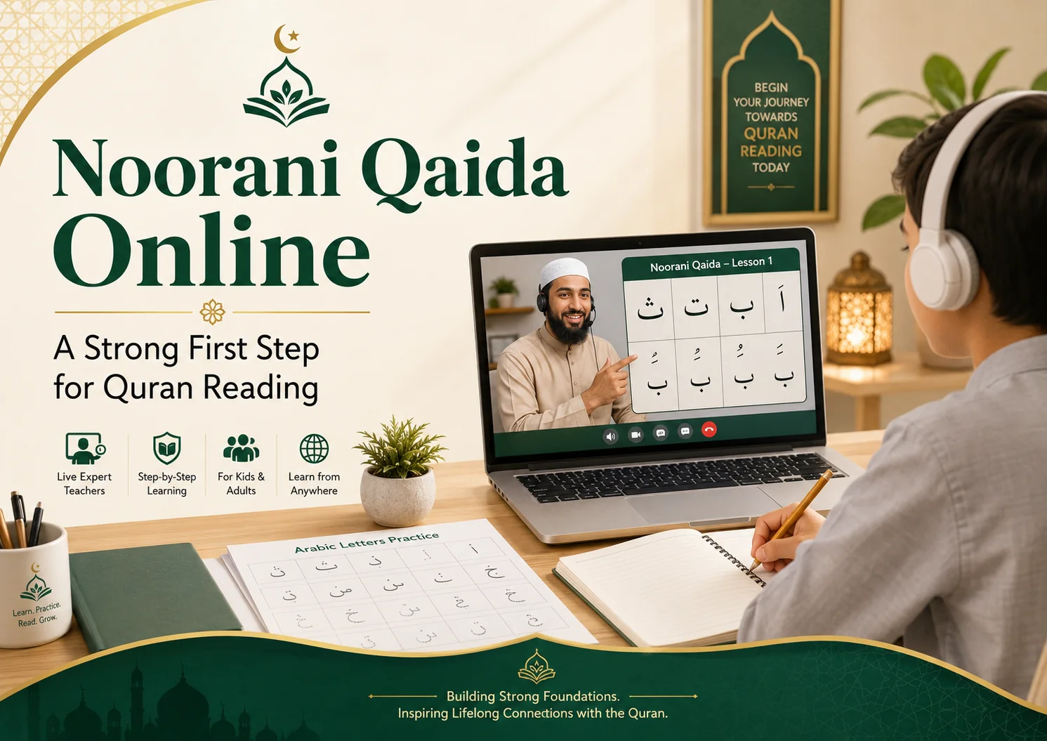 Noorani Qaida Online: A Strong First Step for Quran Reading